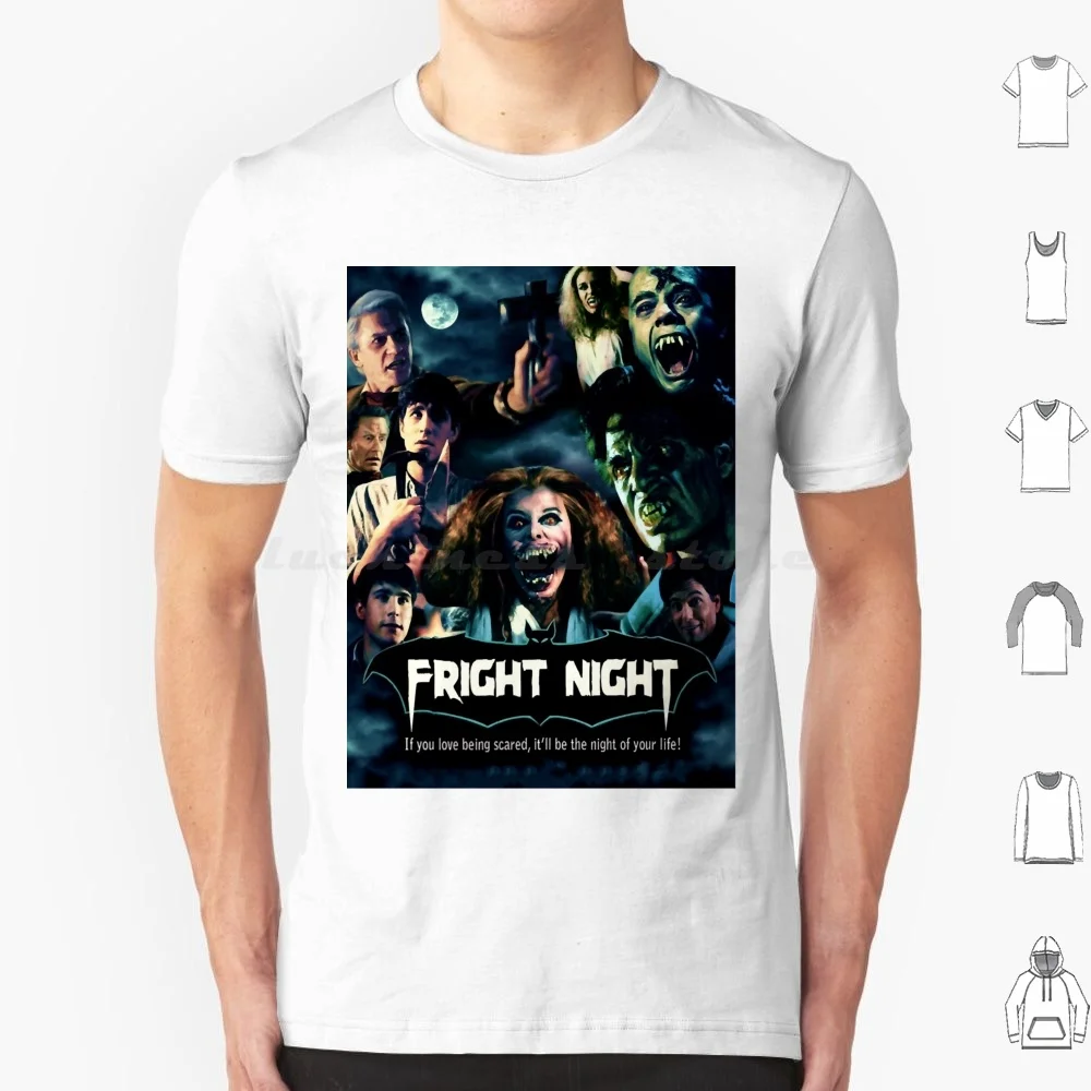 Fright Night T Shirt 6xl Cotton Cool Tee Fright Night Horror Movies Horror Movies Horror Junkies Vampire Vampires Blood Sucker