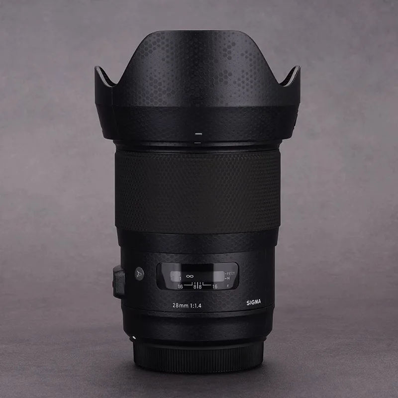 For Sigma 28mm Skin Sigma 28mm F1.4 DG HSM Camera Lens Skin Anti-scratch Camera Lens Sticker protective film
