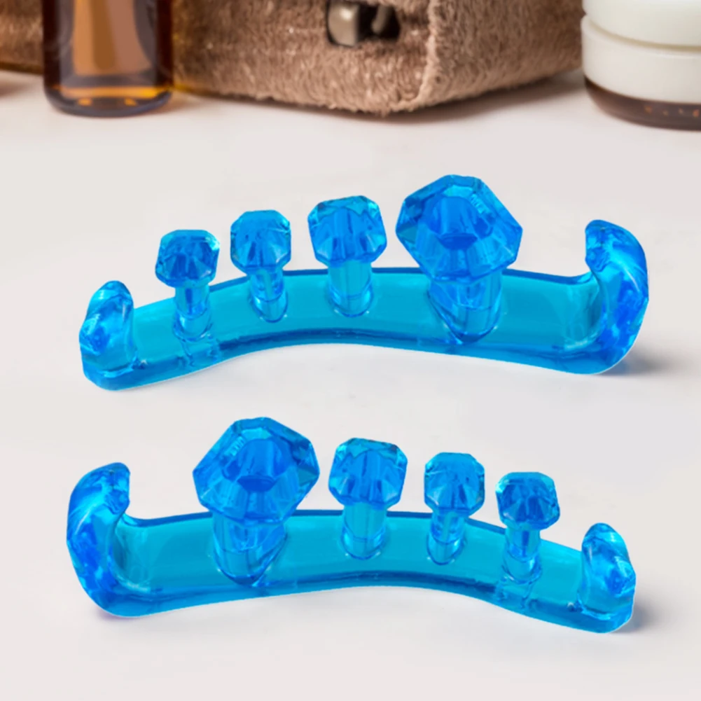 Siliconen Teenseparator Teennagelverdeler Stress Relief Orthopedische Teen Spacer Gel Teenspreider voor overlappende hamerteen