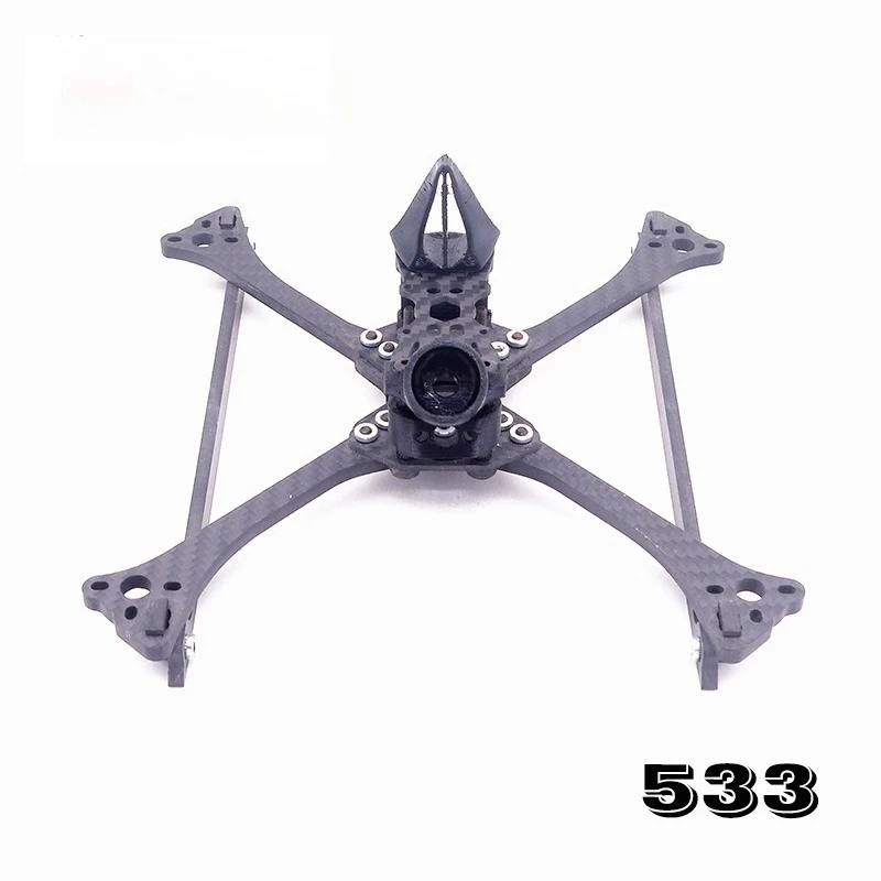 

FIVE33 5-дюймовая легкая рама гоночного дрона из углеродного волокна 533lite FPV для DJI O3 Air Unit и Vista