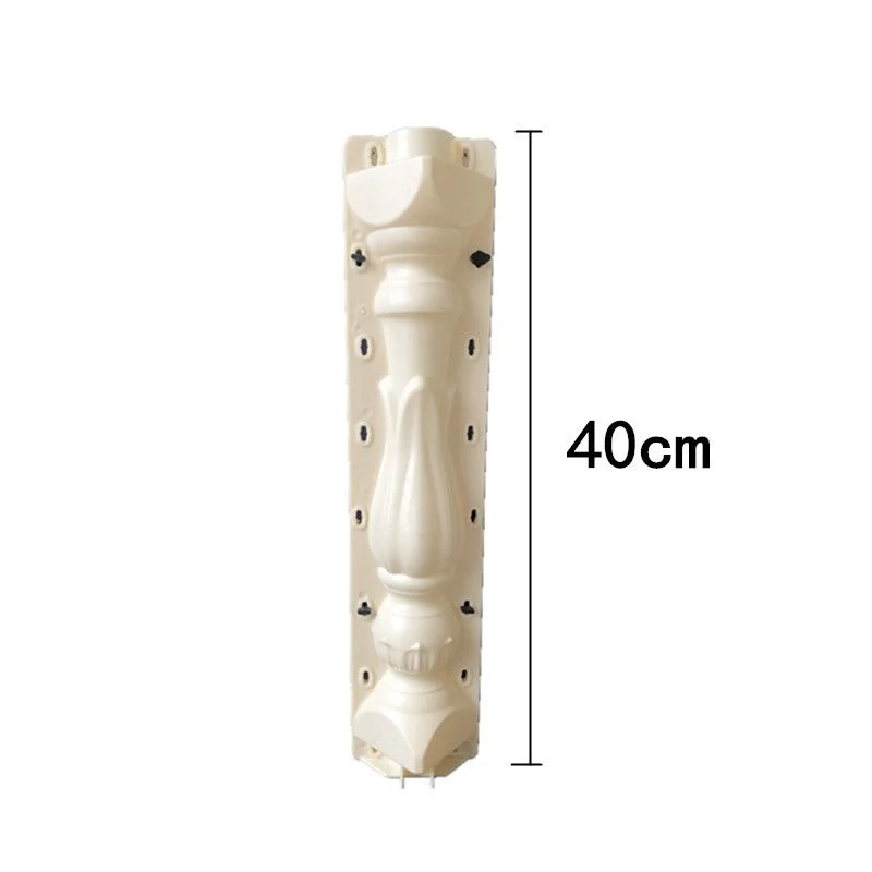 Roman Column Mold for Balcony Railing Building Formwork Preassembled Vase European Style Crimping