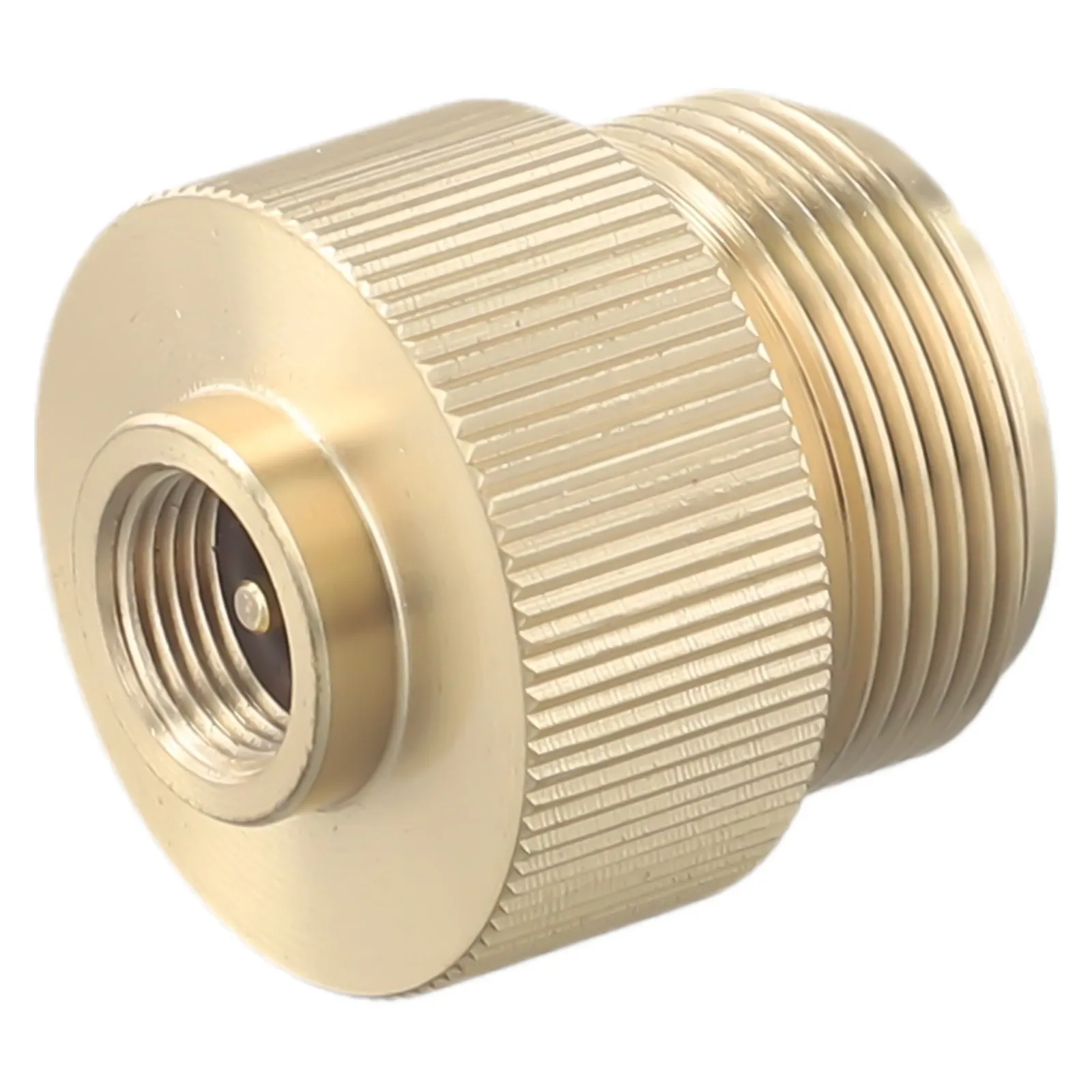 Outdoor Camping Brass Adapter For Gas Flat Tank To Mapp Interface