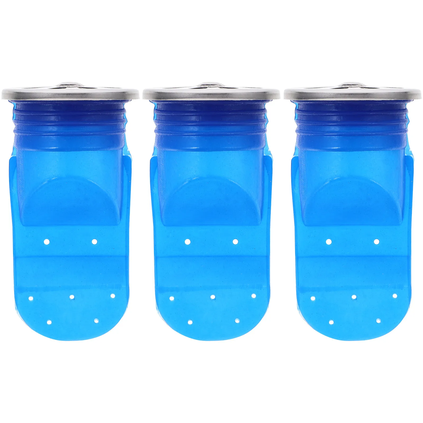 

3Pcs Floor Drain Cores with Odor Barrier Smooth Easy Fit for Toilets Showers Basins Prevents Backflow and Insects Stink