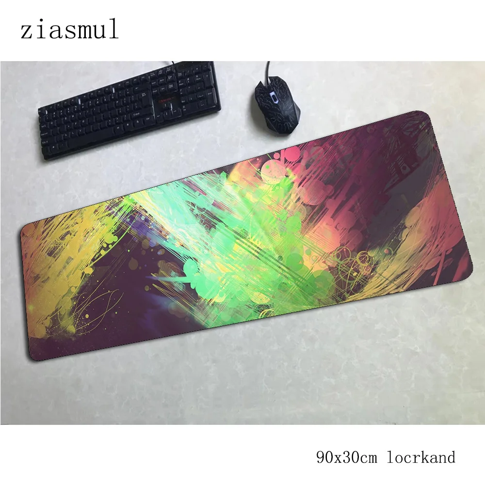 art padmouse 900x300x3mm gaming mousepad game Gorgeous large mouse pad gamer computer desk Colourful mat notbook mousemat pc