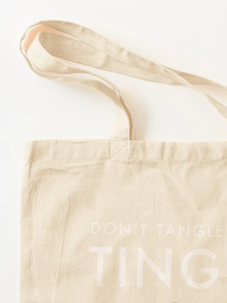 Don't tangle with Tingle! Tote Bag Canvas bag tote bags aesthetic tote bag woman sac pour femme