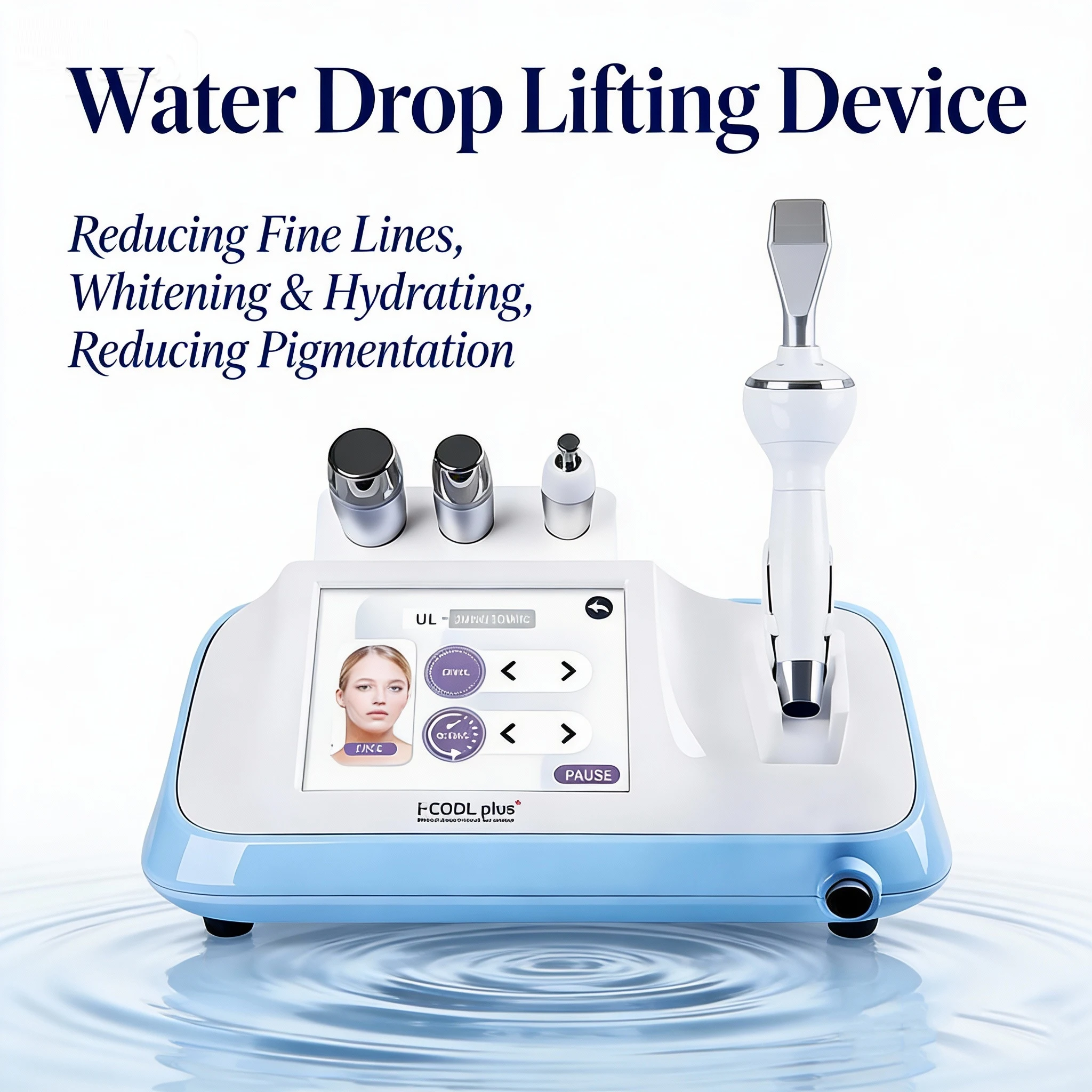 Water Droplet Analyzer LDM Frequency Conversion Enhances Firming and Facial Repair, Improves Skin, Ultrasound Skincare