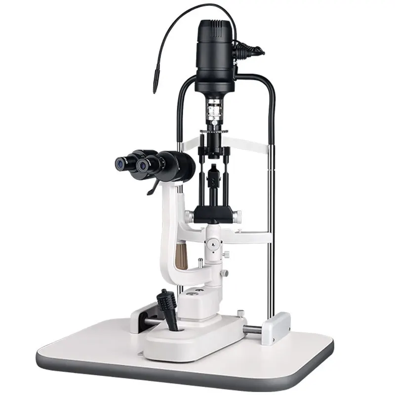 Slit lamp 66B upper light source with lifting table optometry inspection equipment microscope fundus inspector