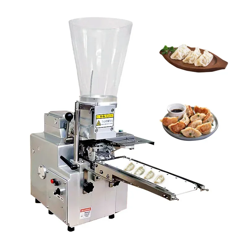 Fully Semi Automatic Japanese Mini Pelmeni Gyoza Ravioli Empanada Samosa Make Fold Maker Press Molder Dumpling Machine