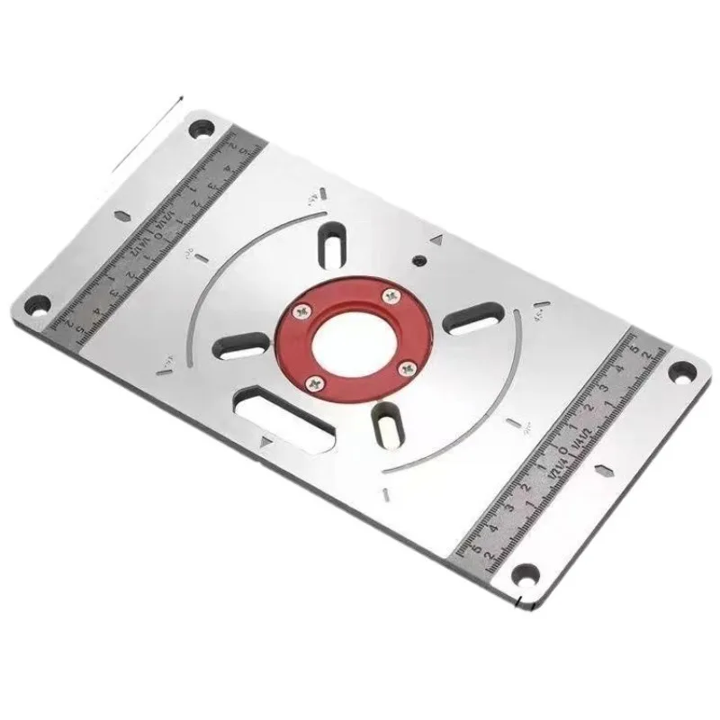 

Woodworking Router Base Plate & Insert Plate, Router Table Accessories for Trim Router, Trimmer Flip Base Conversion Kit