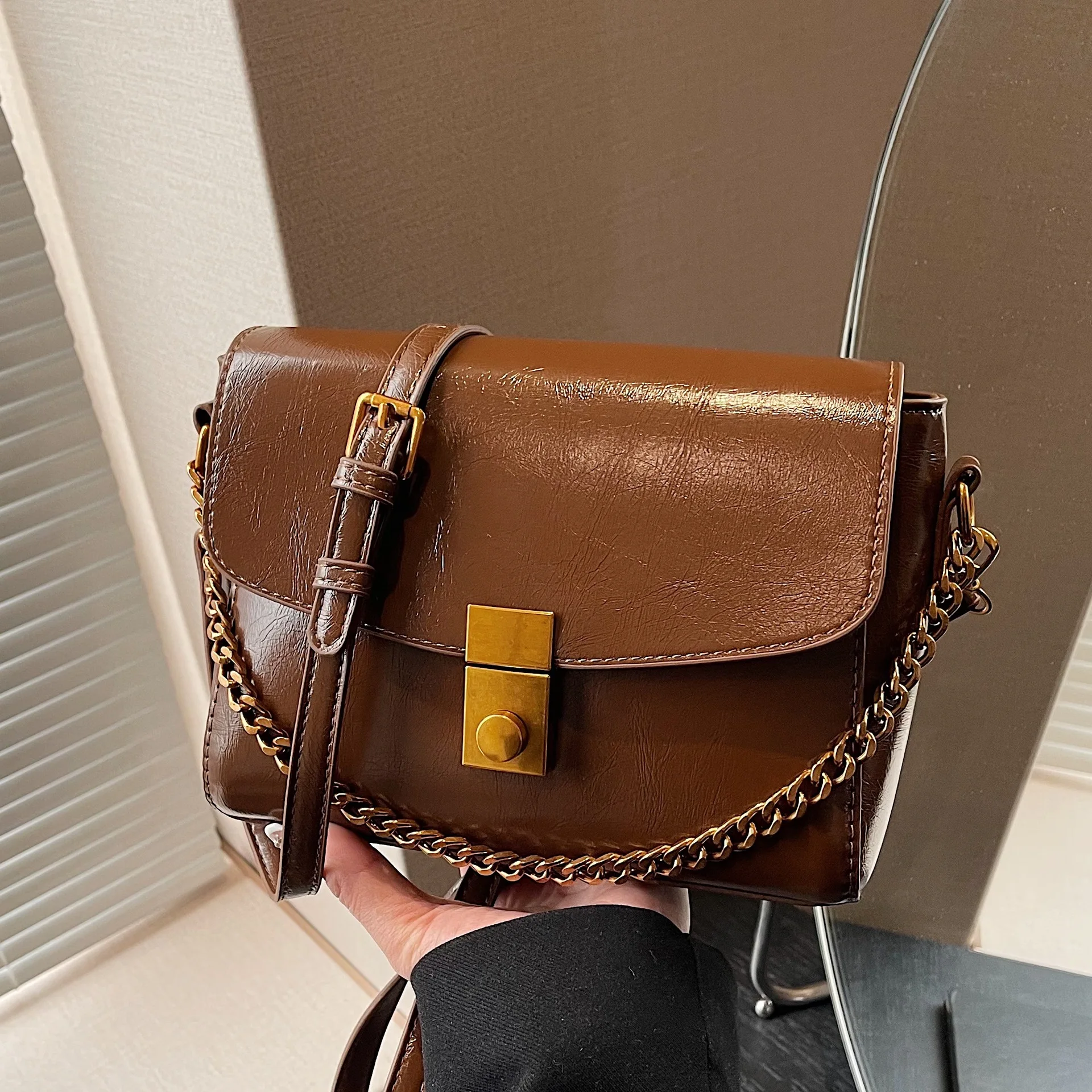

Vintage women handbag small pu leather female Shoulder Bags Brand design flap Crossbody bags for ladies hand bag bolsos Totes