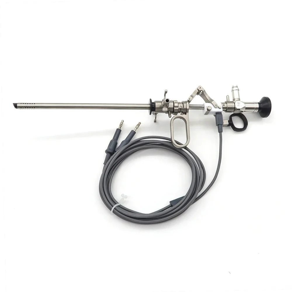 4 mm 12 Degree Resectoscope Set Bipolar Lock Type Urology Resectoscope With Working Element