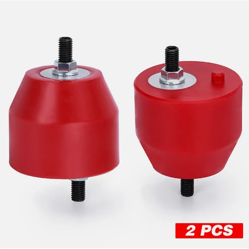 Imagen 2 del producto Aislador de montaje de montaje delantero L & R del motor para BMW E36 E46 Compact Z3 Z4 Inline 6cyl 85A poliuretano 11811140985 22116779970   4 piezas