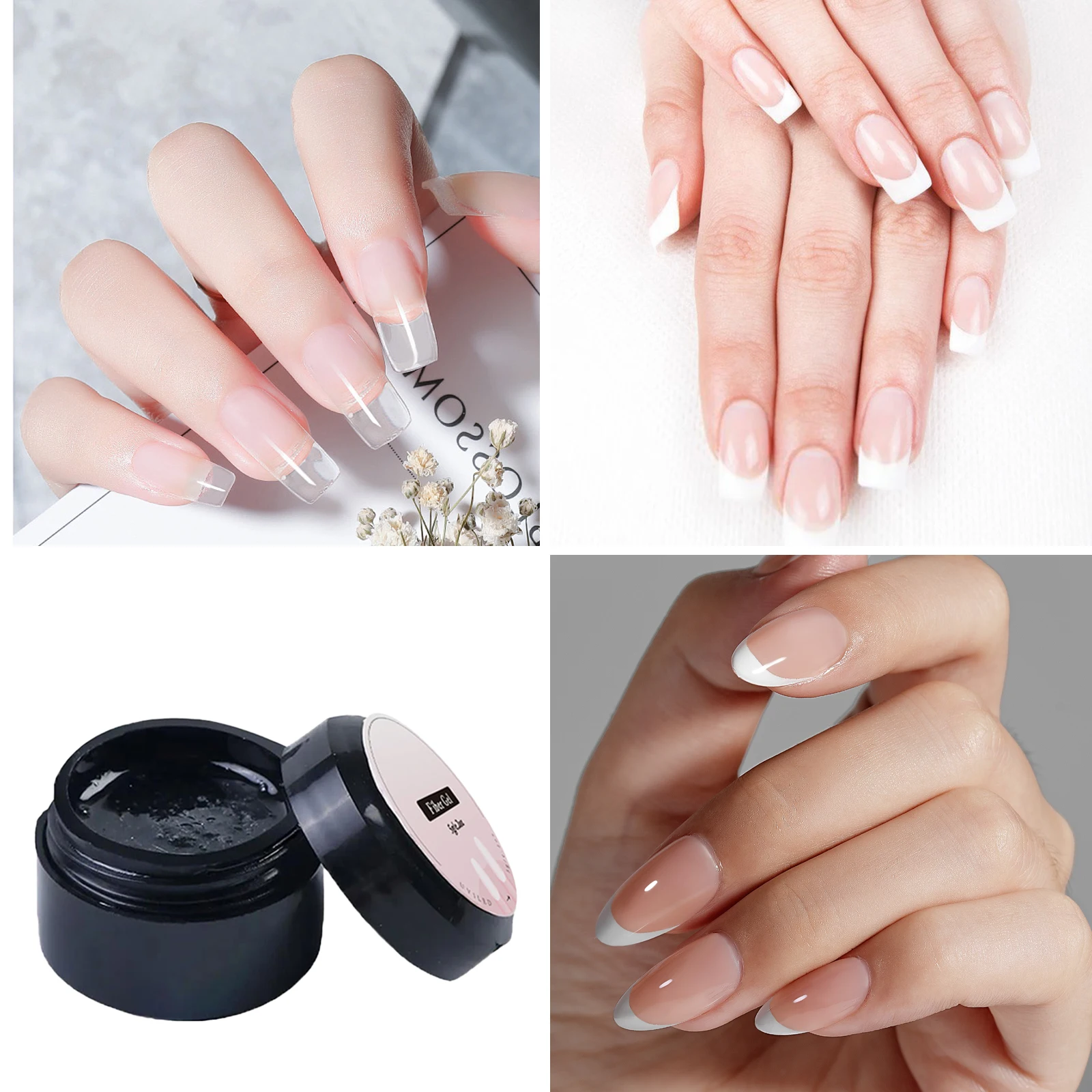 5 ml nagelreparatiegelkit geschikt voor nagelverlenging en versterker, gebroken nagelfixatie en -bescherming, nagelkit van salonkwaliteit