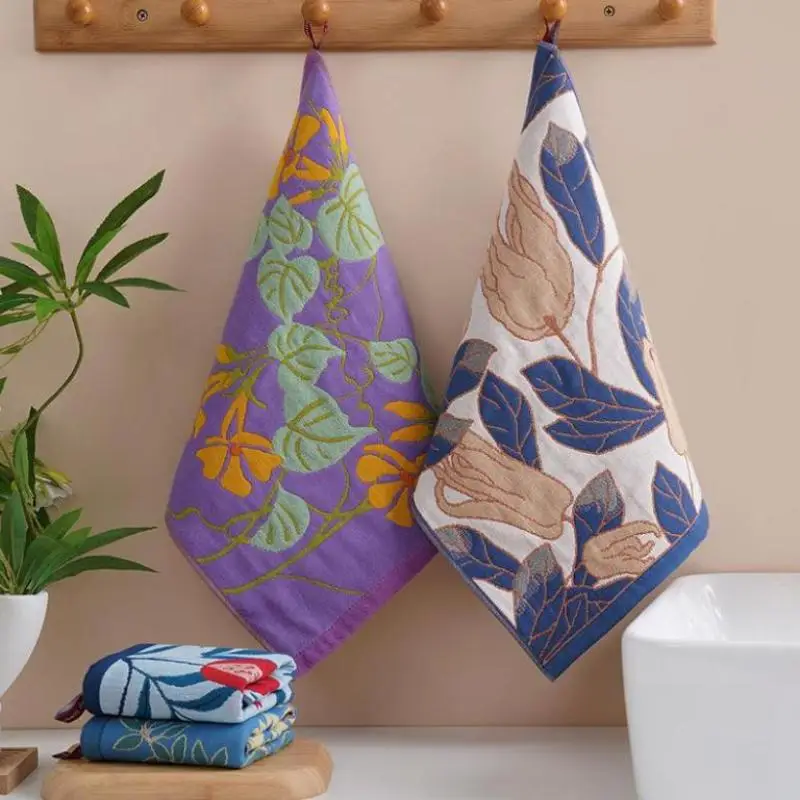 1PC 34x40cm Large Hand Towel Kitchen Towel Cotton Gauze Pure