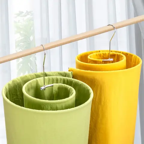 1pc 라운드 나선형 시트 행거 이불 시트 시트 행거 다기능 발코니 회전 나선형 옷 수건 건조 랙