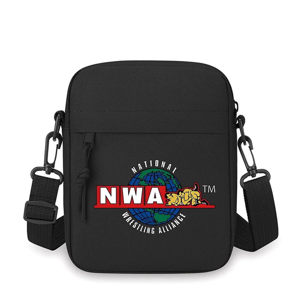

Wrestling figures red box globe alliance Men Crossbody Bag Single Shoulder Women Cartoon Anime Film Printing Design Unisex