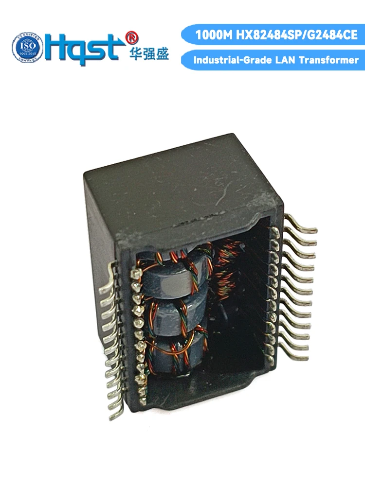 5 uds G2484CE HX824848SP SOP-24 transformador de vermelho SMD porto 1000 Base-t transformador de aislamiento Ethernet estrangulador