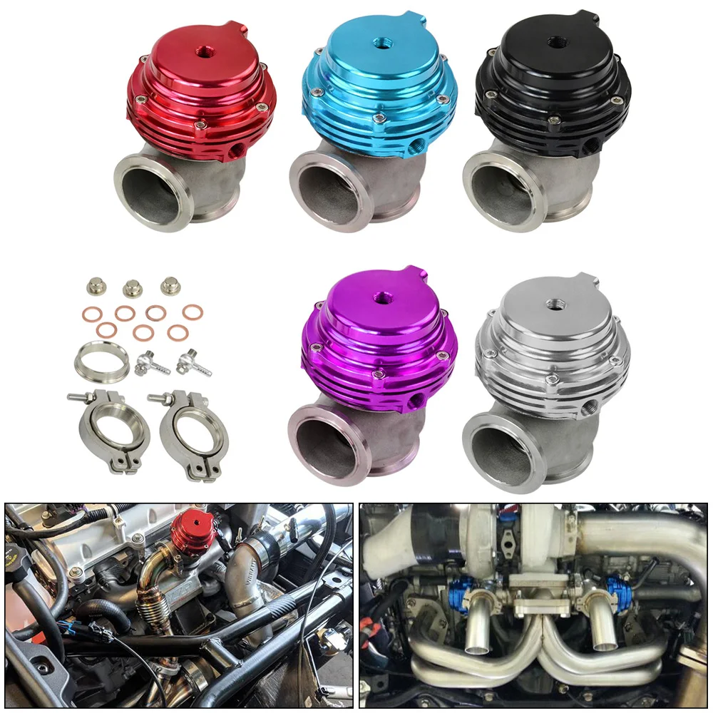 

44mm Wastegate Aluminum Top Steel V-band External Waste Gate For Supercharge Turbo Manifold Car Accessories