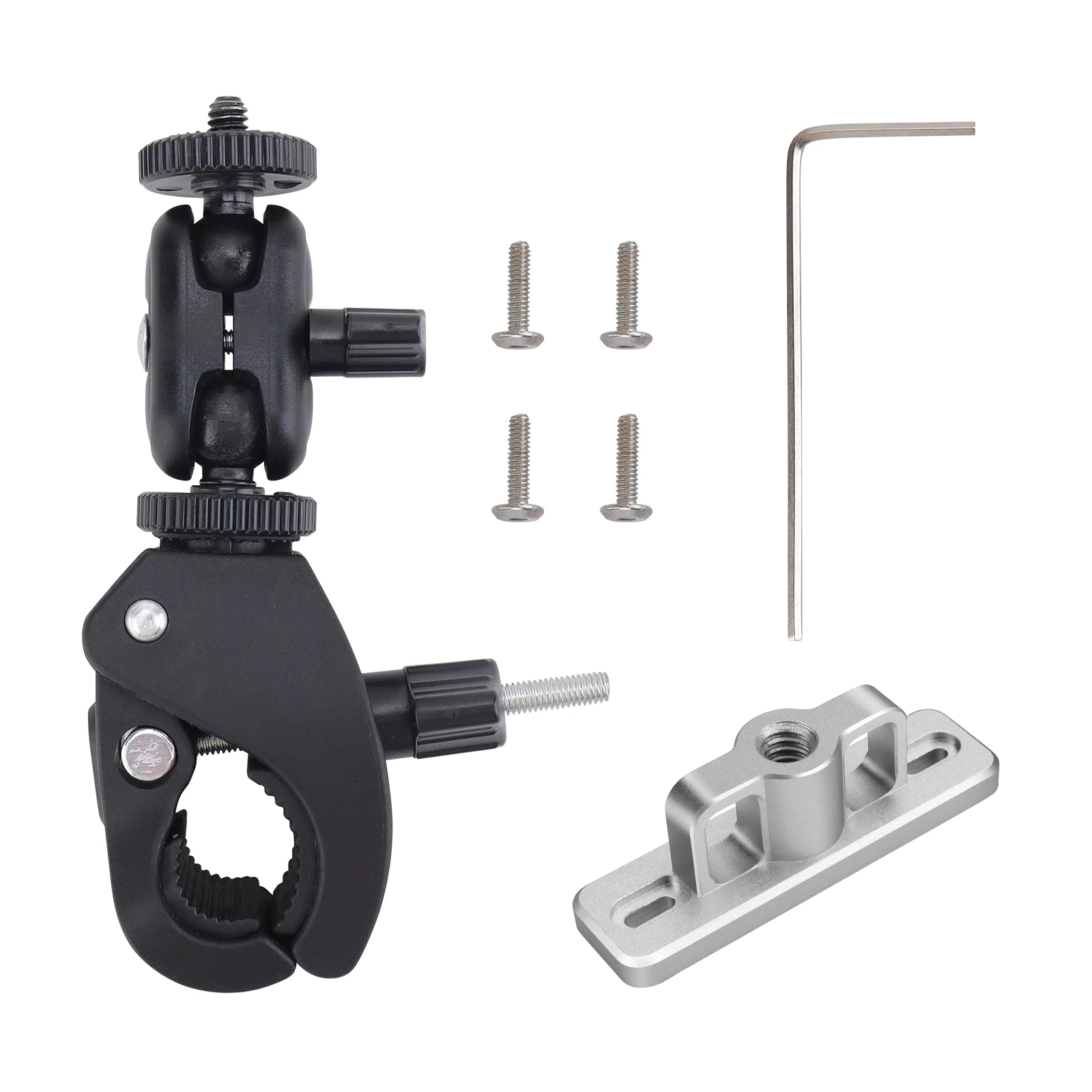 Remote Bike Mount Holder Safety Riding Motorcycle Handlebar Holder Clip for DJI Air 3 /Mini 4 Pro RC 2 Drone Control Accessory