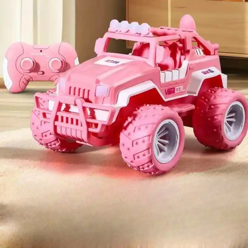 Remote Control Suv Pink Girl Toy Climbing Car Children Boy Toy Vehicle Christmas Present Senior Race Car Fashion Cute Delicate