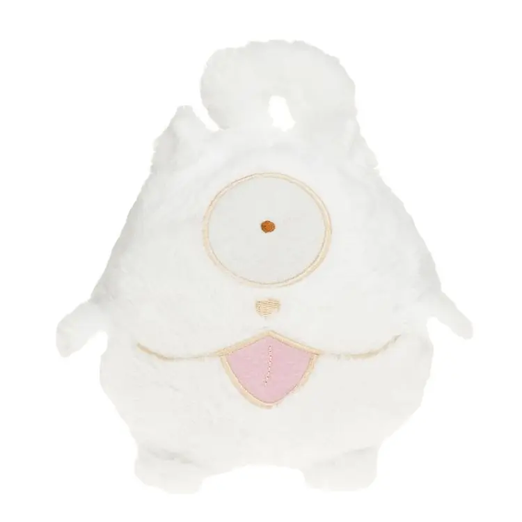 20cm Shiro Stuffed Cotton Doll Plush Toys for Kids Land of the Lustrous 3 Eyes White Dog Cartoon Pendant Bag Charm Gift for Fans