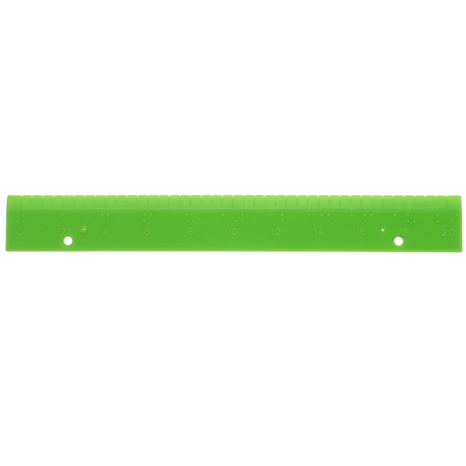 Sturdy Tactile Braille Ruler Measuring Tool For Blind Reusable Learning Daily Use Teaching Aid Blind Measuring Supply