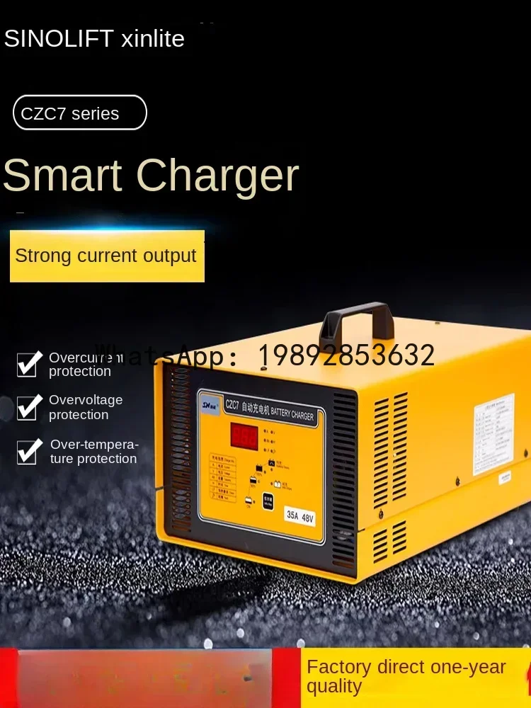 شاحن أوتوماتيكي A3، شاحن ذكي لبطارية الرافعة الشوكية بقوة 24 فولت/36 فولت/48 فولت #5