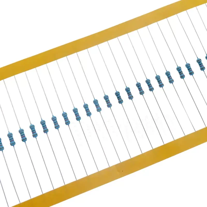 10Pcs/lot 5W 1% Metal Film Resistor Resistance 0.1R~10M 1K 1.2 1.3 3.3 10 22 33 120 360 18 390 470 82 R K ohm 10K 100K 1M