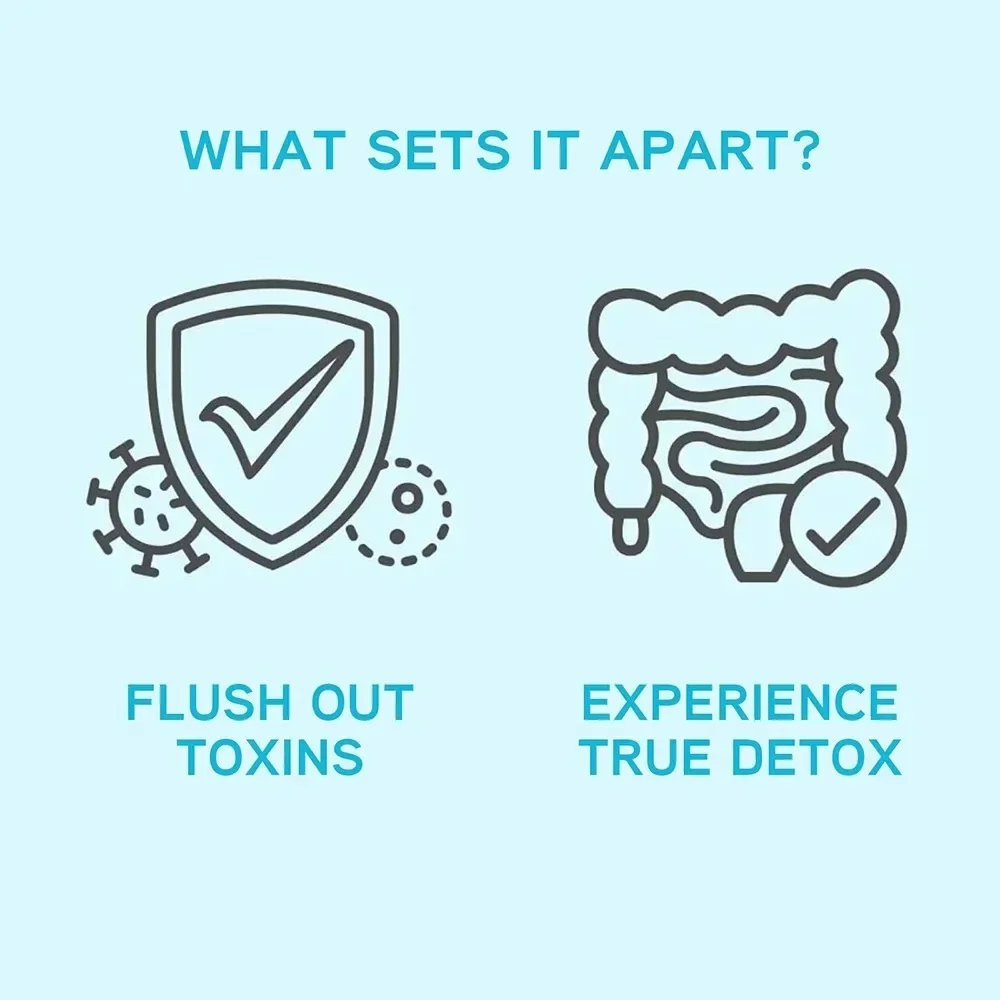 دعم الأمعاء والقولون لمدة 15 يومًا للتنظيف والتخلص من السموم لتقليل آلام البطن والانتفاخ والإمساك والمساعدة في صحة الأمعاء