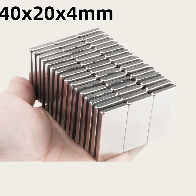 40x20x4mm Powerful Block Magnets 40x20x4mm For Home Refrigerator,Office,DIY 40*20*4,Fast Delivery
