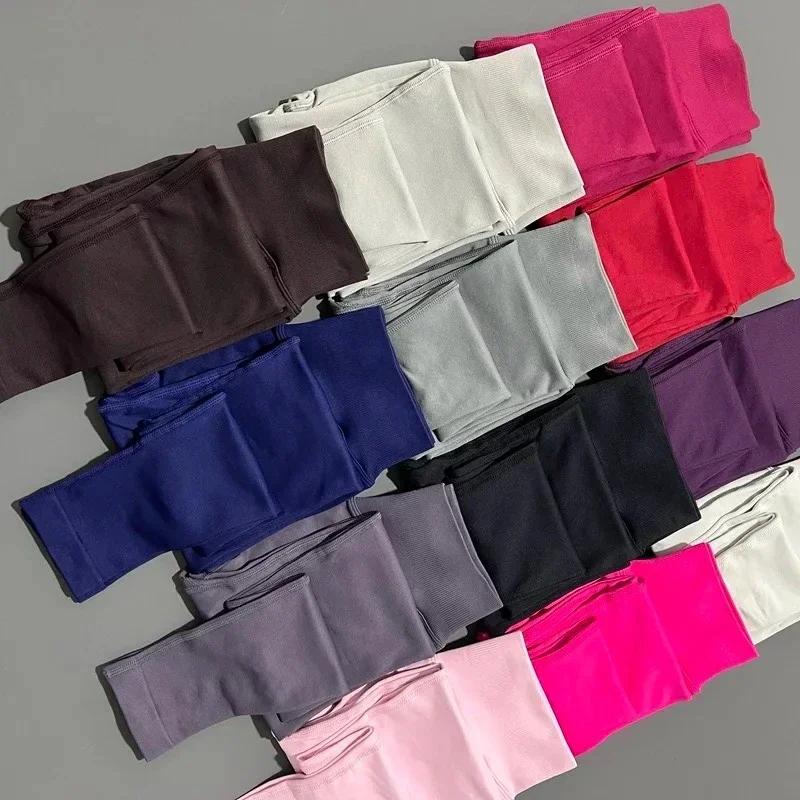 DF Impact Leggings with Logo Women Seamless Yoga Pant High Quality Leggings Low Ribbed Fitness Pants High Stretch Fitness Tights