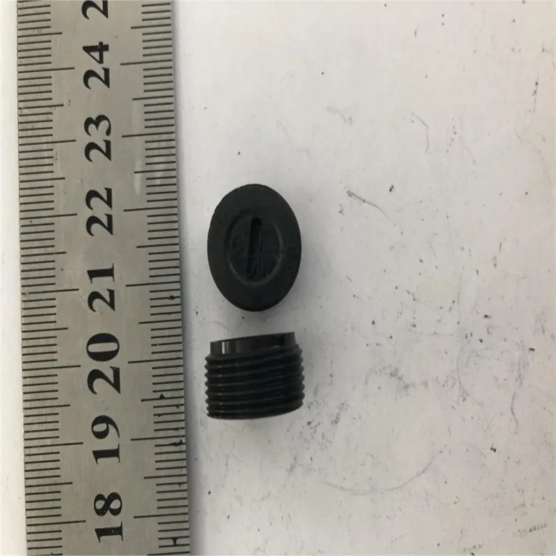 2pcs 16mm Black Electric Tool Plastic Carbon Brush Holder Back Cap Cover for 4100,Makite,DCA Z1E-FF-110 Cutting Machine Cutter