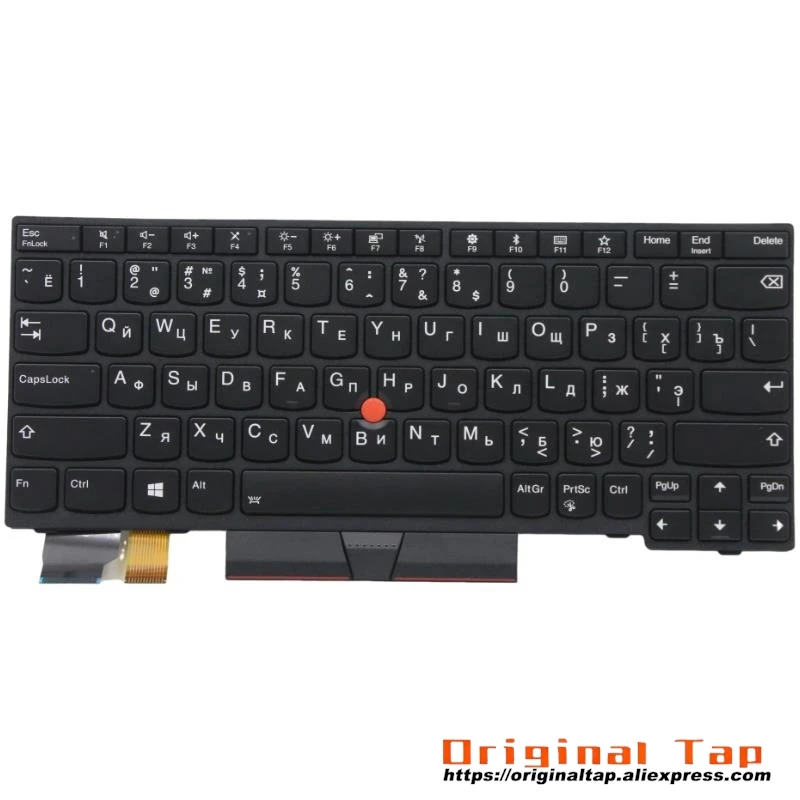 RU Russian Backlit Keyboard for Lenovo Thinkpad X280 A285 X390 X395 L13 Yoga Gen1 G1 01YP062 01YP142 image 2