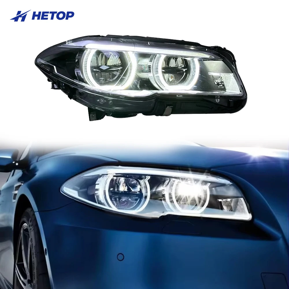 

Hetop For F10 F11 F18 5 Series H4 LED Upgrade Headlights 2010-2017 High Quality Projector Lens Accessories