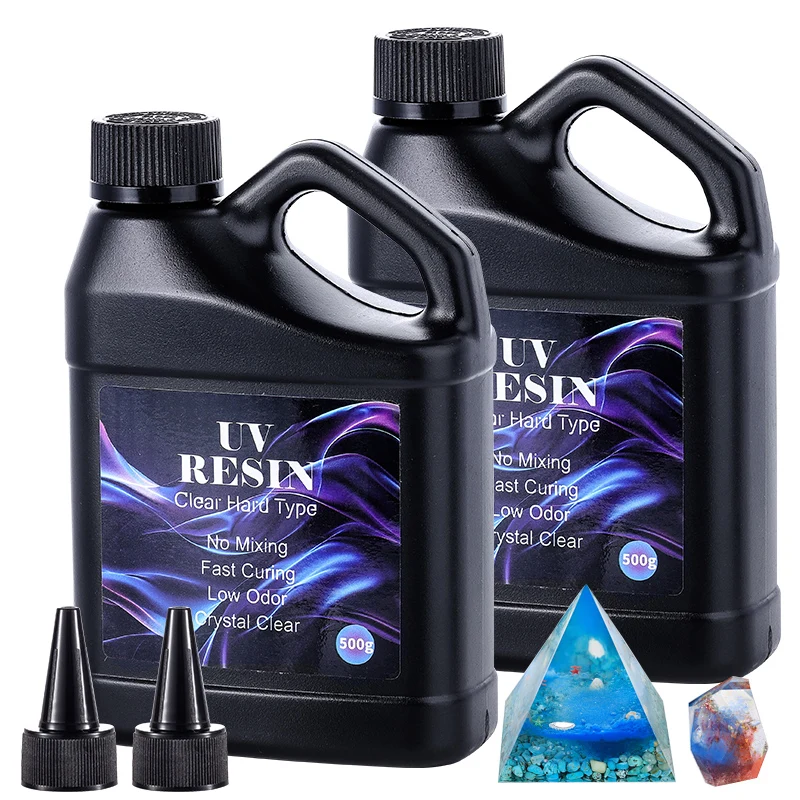 500-1000g-crystal-clear-hard-type-uv-resin-glue-fast-ultraviolet-curing-high-hardness-epoxy-resin-for-diy-jewelry-making-crafts