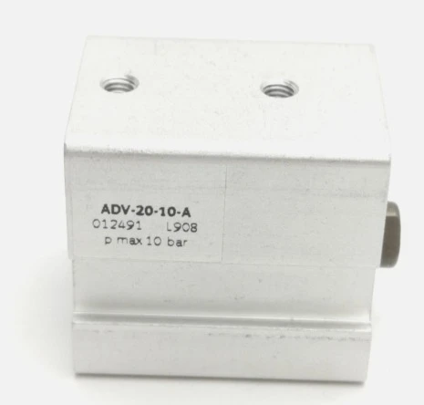 Brand New ADV-20-10-A 12491 Cylinder 10Mm Stroke 20Mm Hole M5 Thread Expedited Shipping