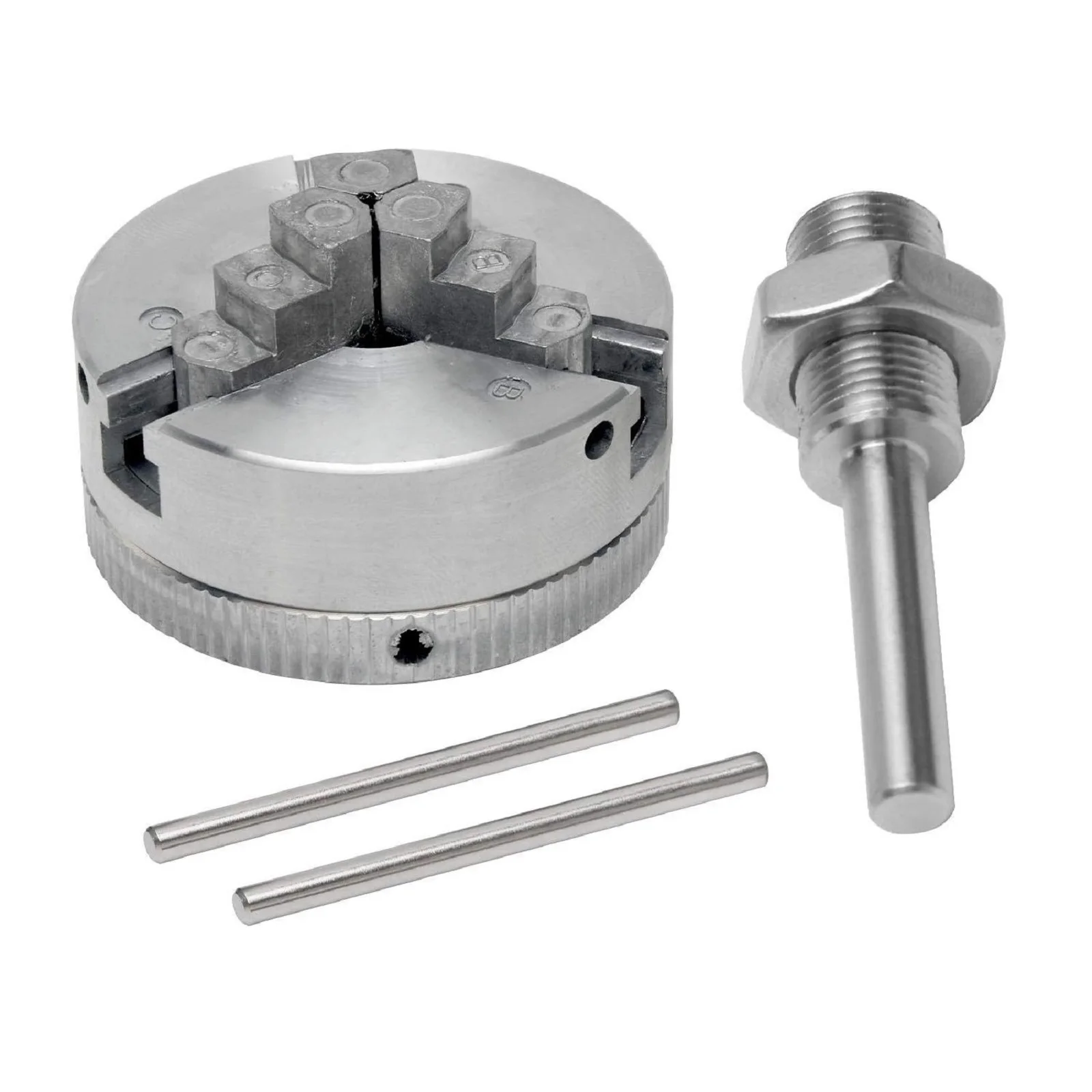 Z011A Four Jaw Chuck with Adjustable Gripping Force for Metal Wood and Plastic Materials in Industrial Applications