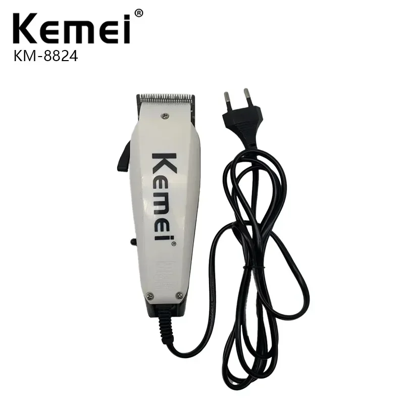 Kemei/ Kemei Barber scissors KM-8824 AC power plug-and-play hair clipper cross-border oil head scissors