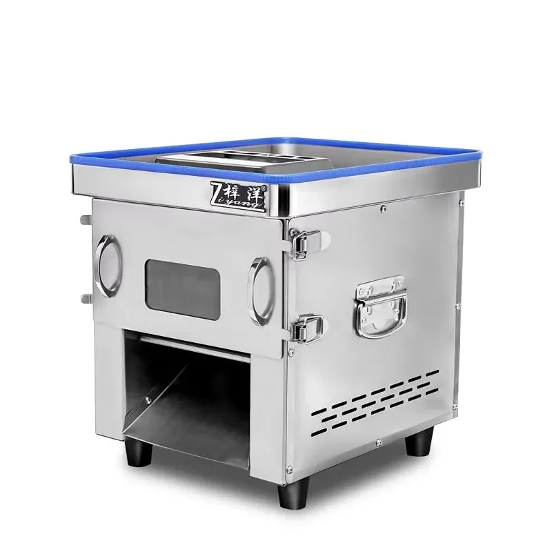 850W stainless steel meat cutter, slicing, dicing, shredding, fresh beef, pork, chicken, vegetable cutter, home and