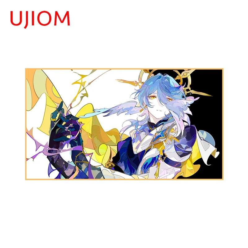 UJIOM Dreamy Sunday Honkai Star Rail Strip Design Wall Stickers Beautiful Delicate Living Room Decals Personal Anime Posters