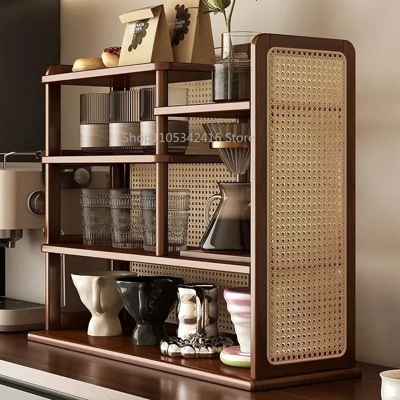 Stylish Practical Cup Display Rack Multiple Mugs Storage Organizer for Kitchen Countertop Home Use​