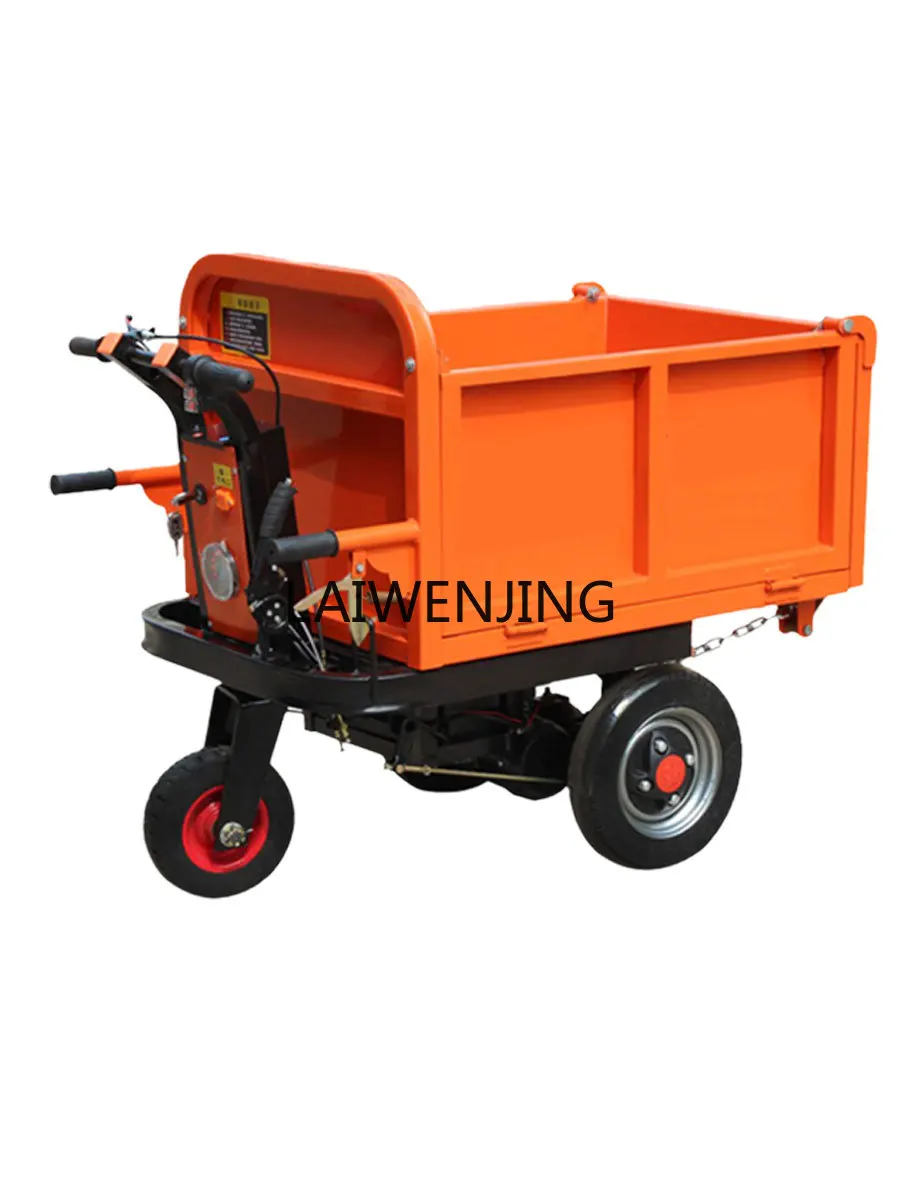 

LYN electric three-wheeled dump truck construction site handling breeding feeding brick and dung truck