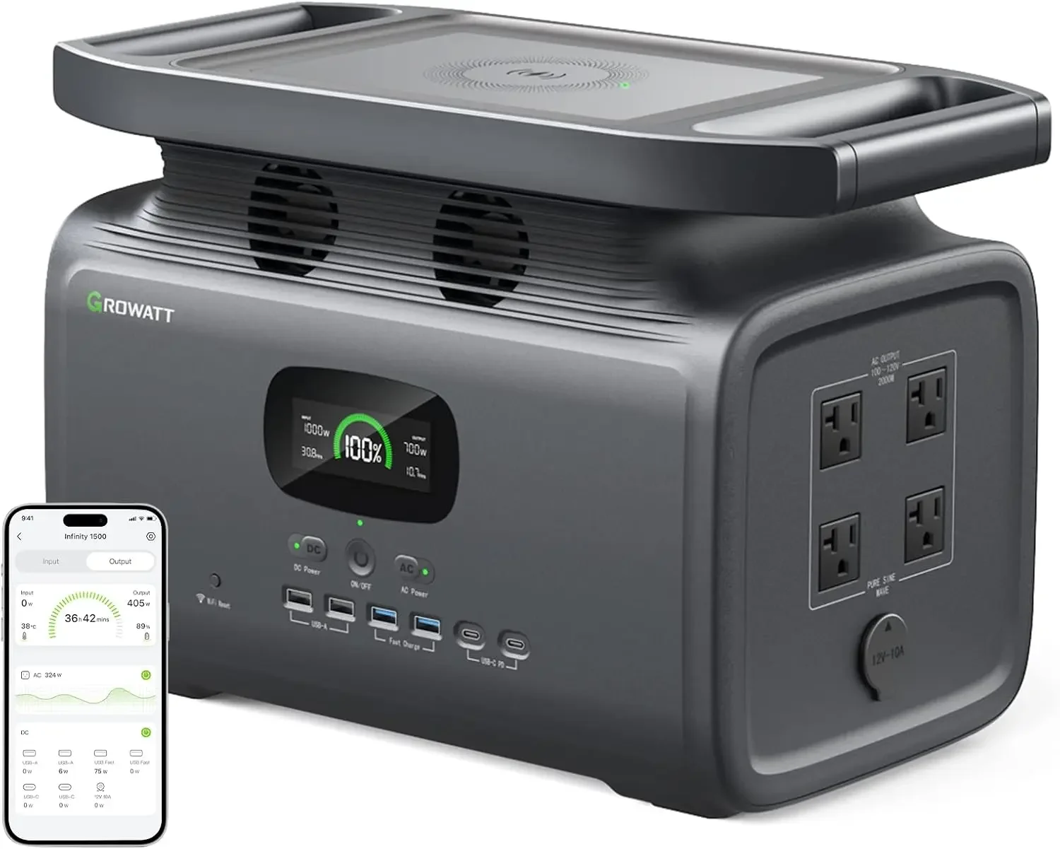 Portable Power Stat…