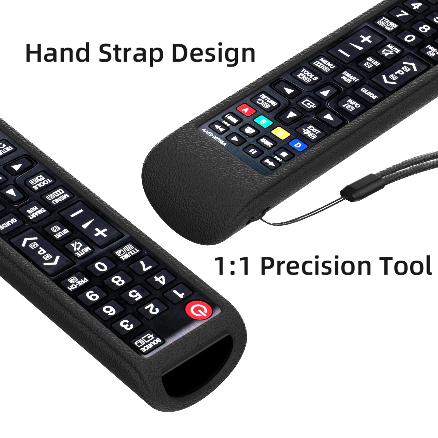 Fundas protectoras para mando a distancia de TV Samsung, protectores a prueba de polvo, respetuosos con la piel, para TV BN59-01199F, AA59-00666A, 00816A, 00813A, 00611A, 0741A