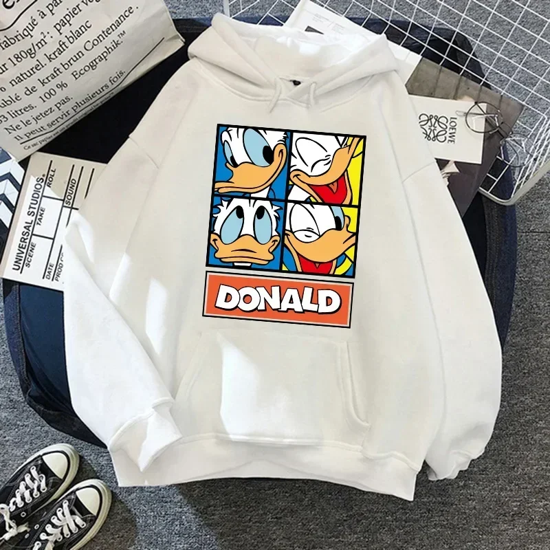 Funny Graphic Hoodies Mickey Mouse Kawaii Woman Clothes Cartoon Harajuku Women\'s Sweatshirts Autumn Winter Female Pullover Tops