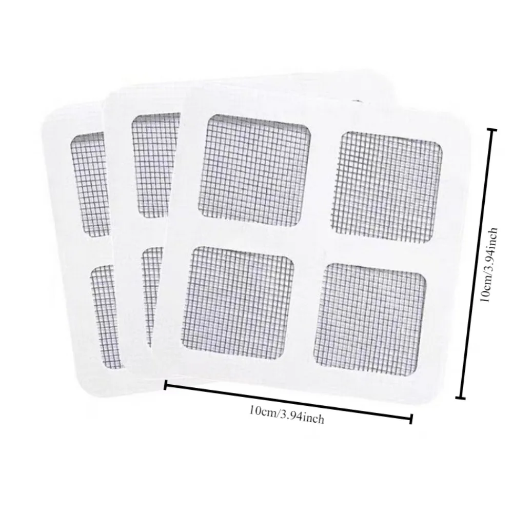 10/20/30/50pcs Disposable Hair Catcher for Shower Mesh Shower Drain Covers Floor Sink Strainer Filter Mesh Bathroom Accessories