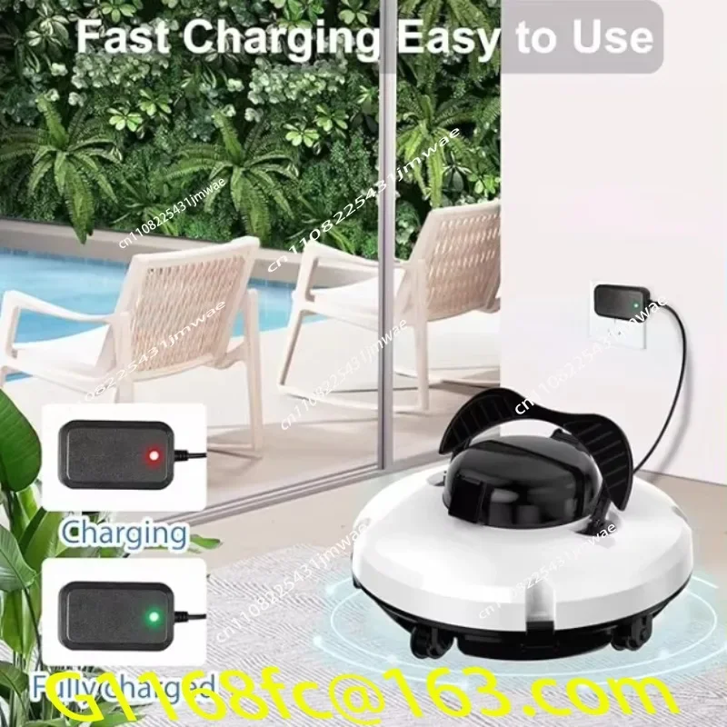Portable Wireless Electric Robot Vacuum Cleaner Intelligent Automatic Charging Underwater Swimming Pool Filter Cordless part