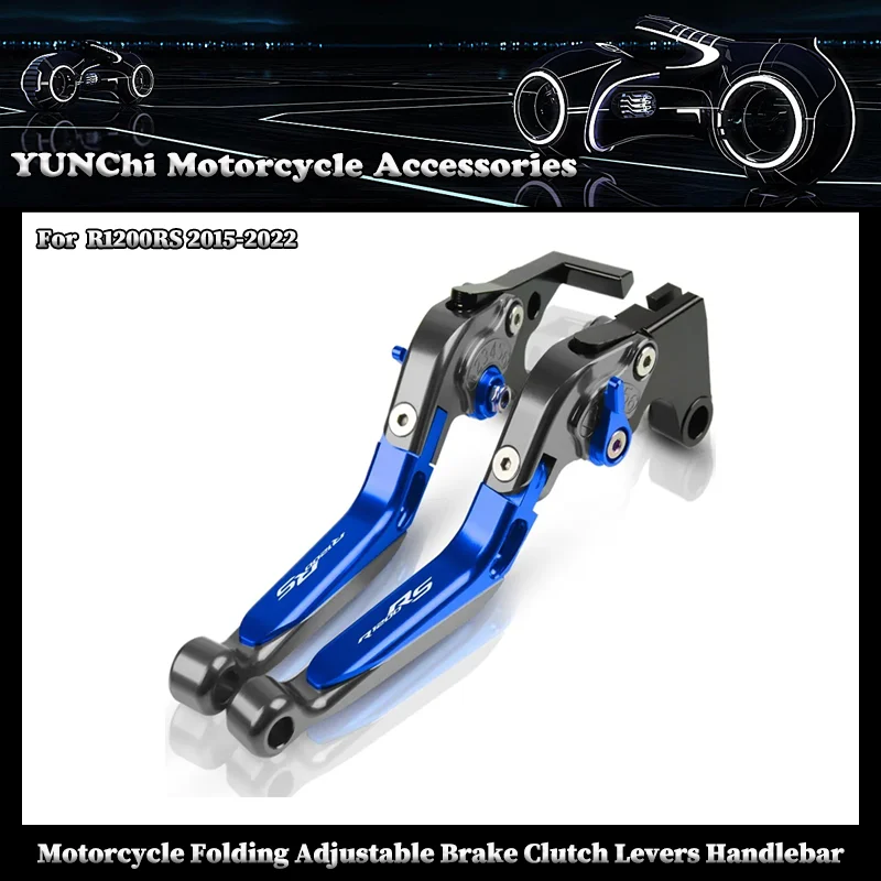 

Motorcycle Folding Adjustable Brake Clutch Levers Handlebar For BMW R1200RS 2015-2022