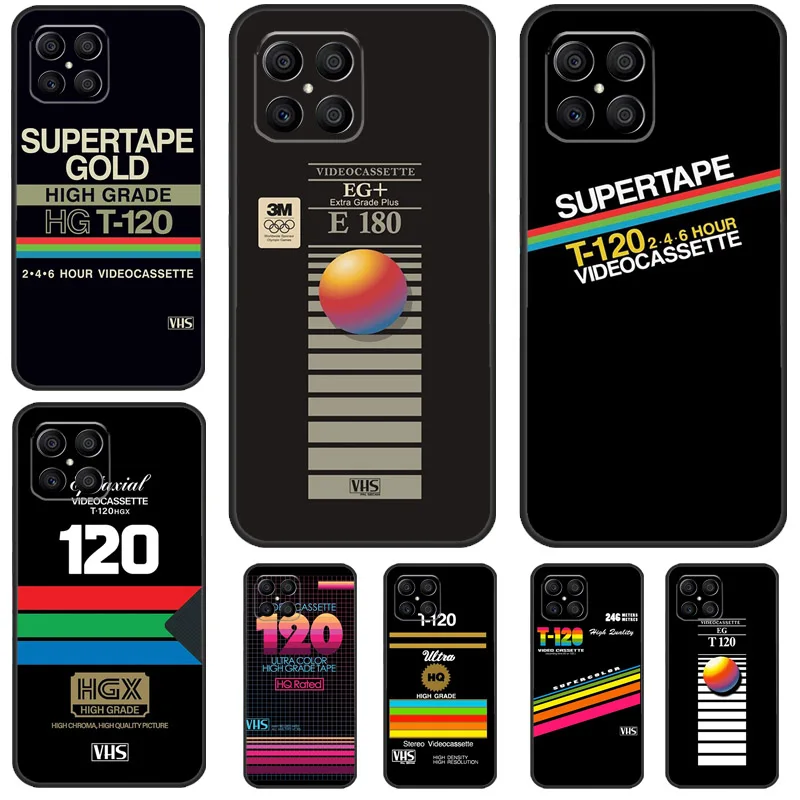 רטרו vhs קלטת vhs נרתיק עבור כבוד 70 50 90 lite קסם 6 5 pro עבור כבוד x8a x9b x7a x7a x6a x9b x7a x9b x7a x6a x9b