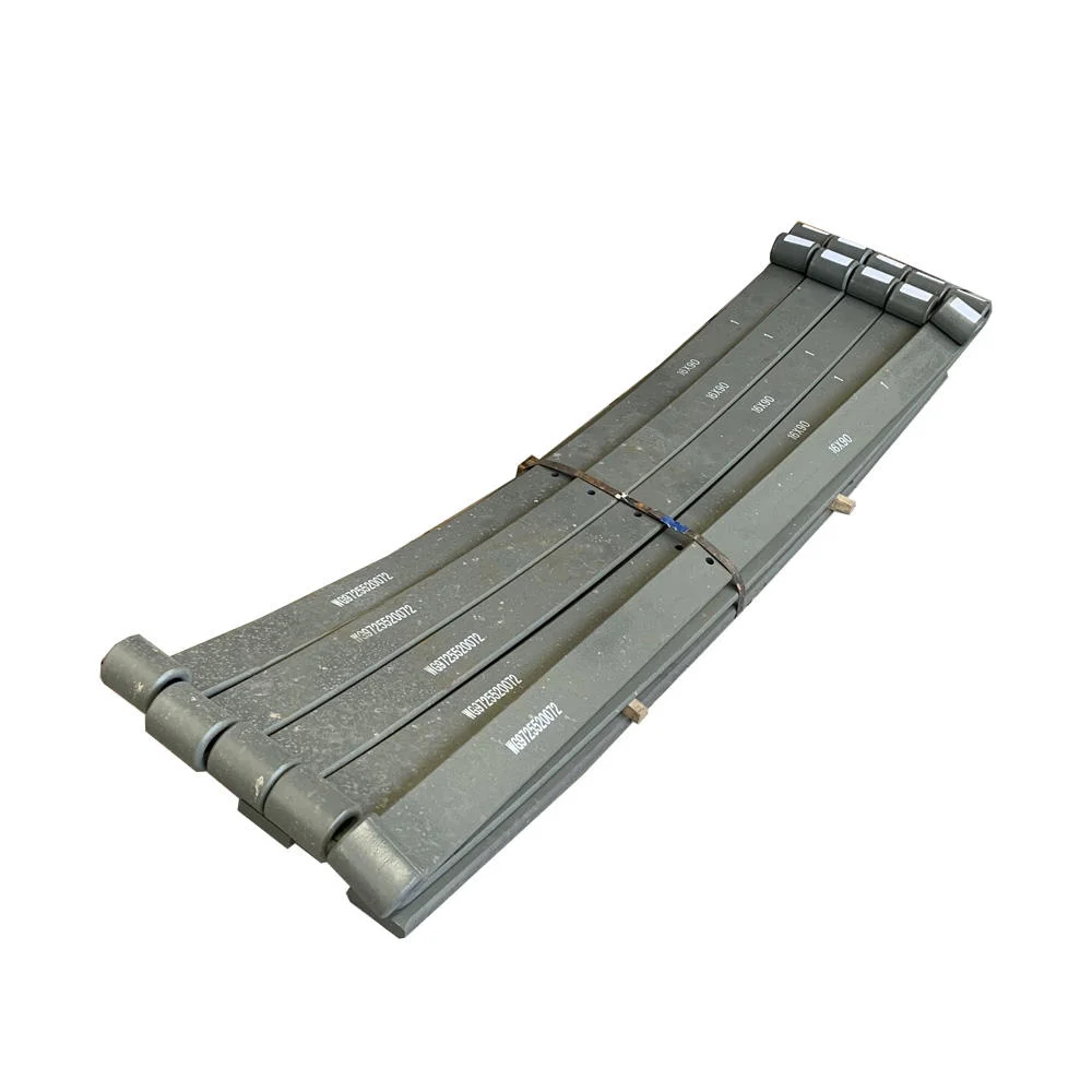 SINOTRUK HOWO Hochwertige Original-LKW-Teile vorne links Stahlplatte Federbaugruppe WG 9725520072